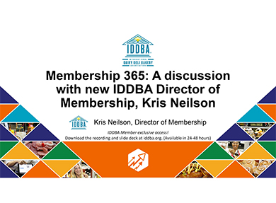 Membership 365: A discussion with new IDDBA Director of Membership, Kris Neilson