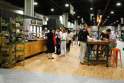 exhibitor attendees show floor what's in store live