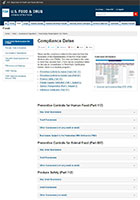 FSMA Compliance Dates