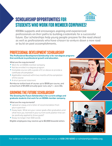 scholarship growing future poster 2021