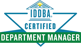 iddba certified department managers logo