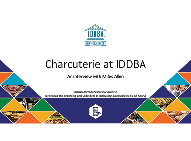 Charcuterie at IDDBA
