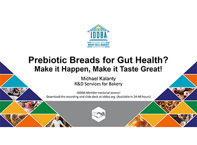 Prebiotic Breads for Gut Health? Make it Happen, Make it Taste Great!