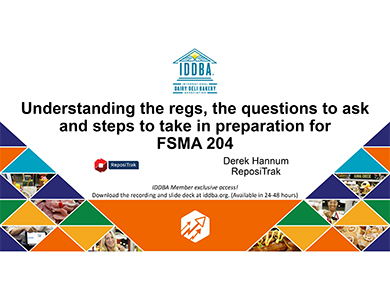 Understanding the regs, the questions to ask and steps to take in preparation for FSMA 204