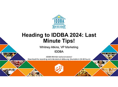 Heading to IDDBA 2024: Last Minute Tips!