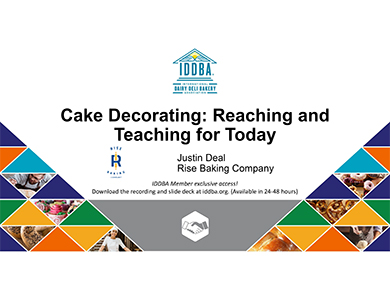 Cake Decorating: Reaching and Teaching for Today