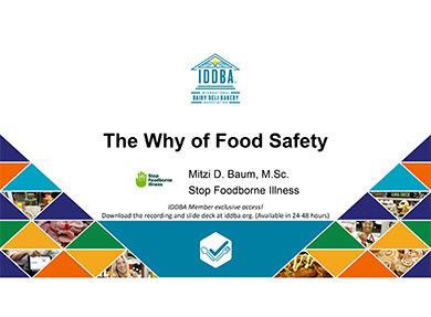 The Why of Food Safety