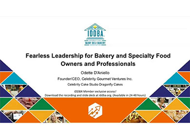 Fearless Leadership for Bakery and Specialty Food Owners and Professionals