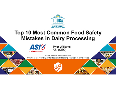 Avoiding the Top 10 Most Common Food Safety Mistakes in Dairy Processing
