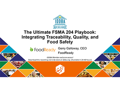 The Ultimate FSMA 204 Playbook: Integrating Traceability, Quality, and Food Safety