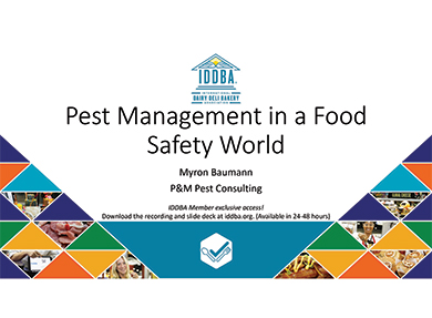 Pest Management in a Food Safety World