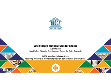 Safe Storage Temperatures for Cheese