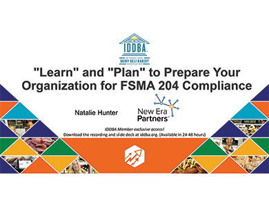  Where are you in your FSMA 204 journey? 
