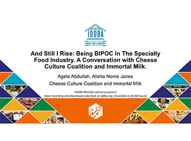 And Still I Rise: Being BIPOC In The Specialty Food Industry. A Conversation with Cheese Culture Coalition and Immortal Milk